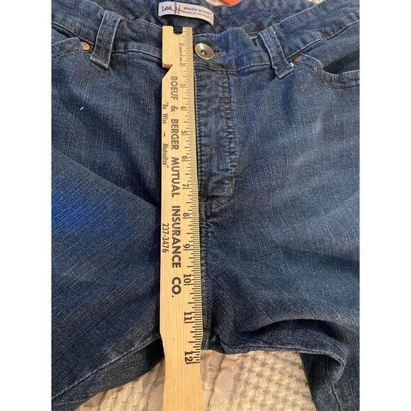 Lee Denim Jeans Slender Secret Womens Plus Size 18 Short Western Rodeo Pants - Picture 10 of 12